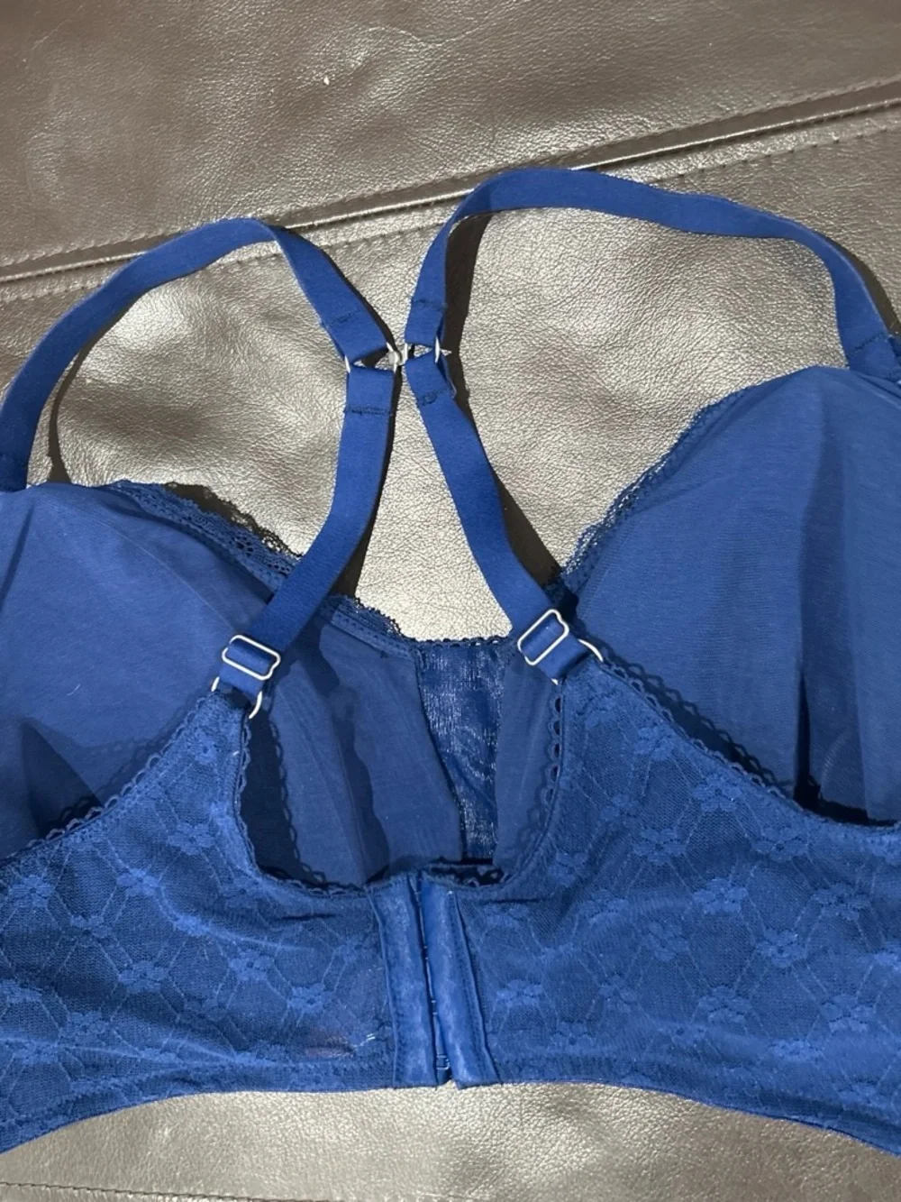 No Boundaries Lace Bralette in Royal Blue